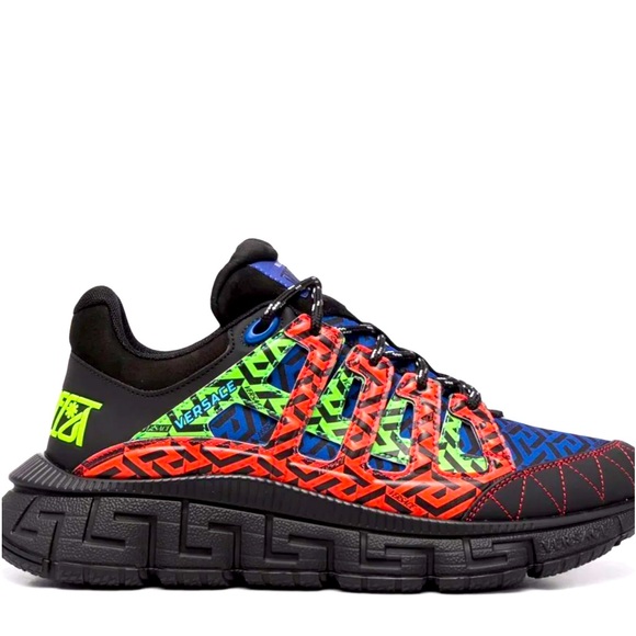 Versace Trigeca low top sneakers NWT 39.5 - Picture 1 of 12
